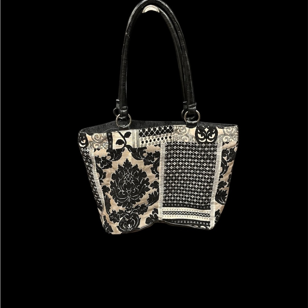 NWOT Charming Charlie Black Handbag